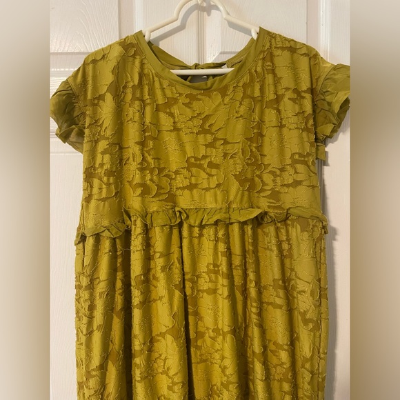 Anthropologie ruffle knit mini dress - Picture 6 of 11